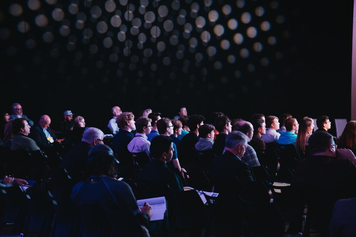 Christian business leaders connecting at a TRINEXUITY gathering